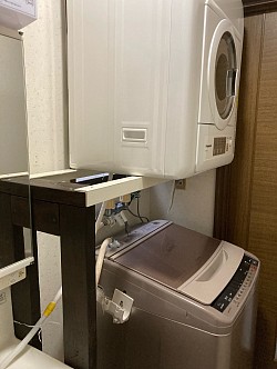 乾燥機の設置たな